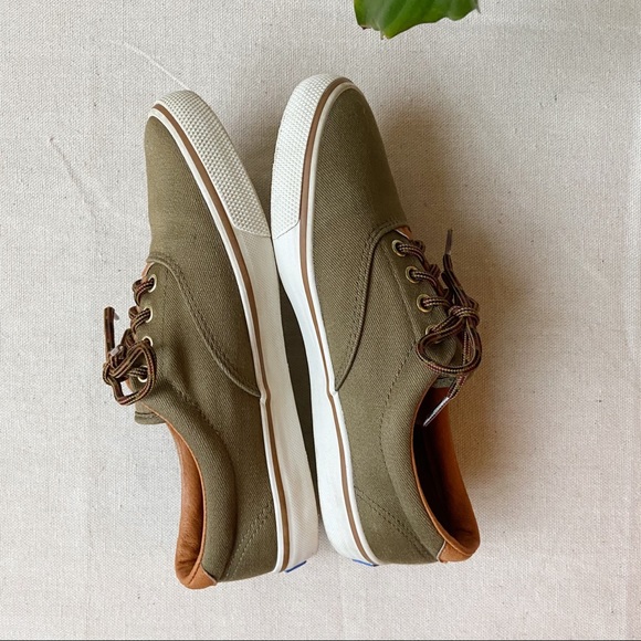 • Keds Korea • Champion Canvas Leather Shoes 6.5 - Picture 9 of 16